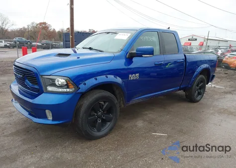 2018 Ram 1500 Sport from USA, damaged, VIN 1C6RR7HT9JS184601